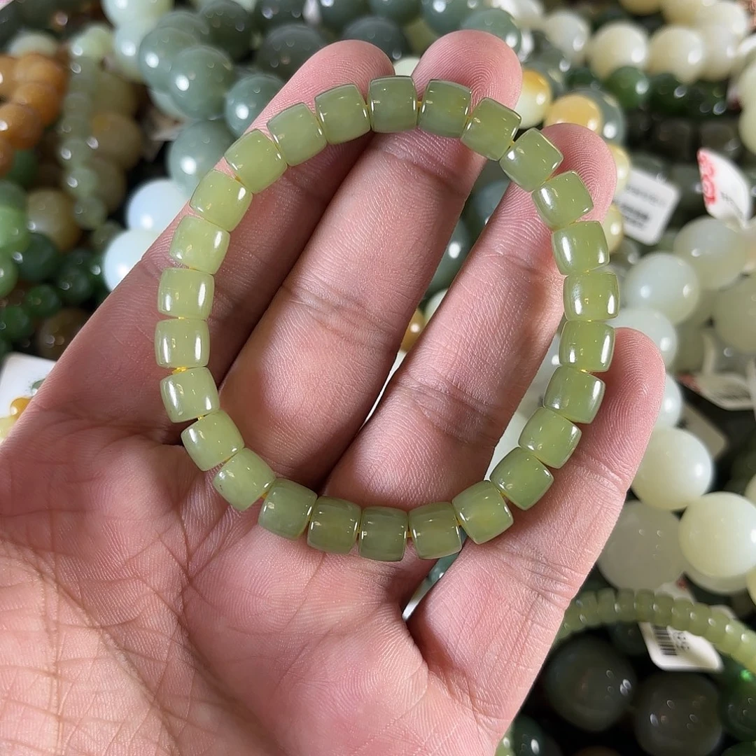 和田玉手链未镶嵌W316