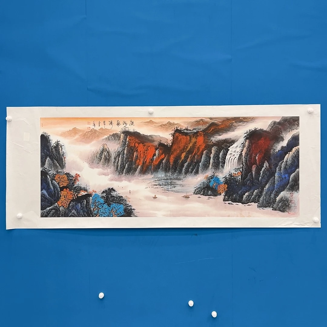 国画徐文清展览原作