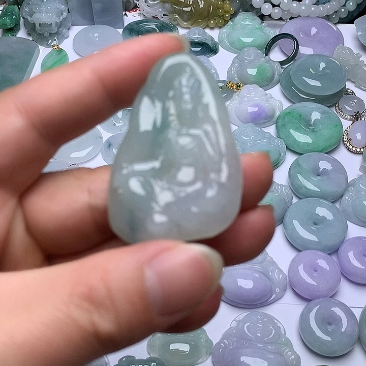 翡翠未镶嵌颈饰天然翡翠