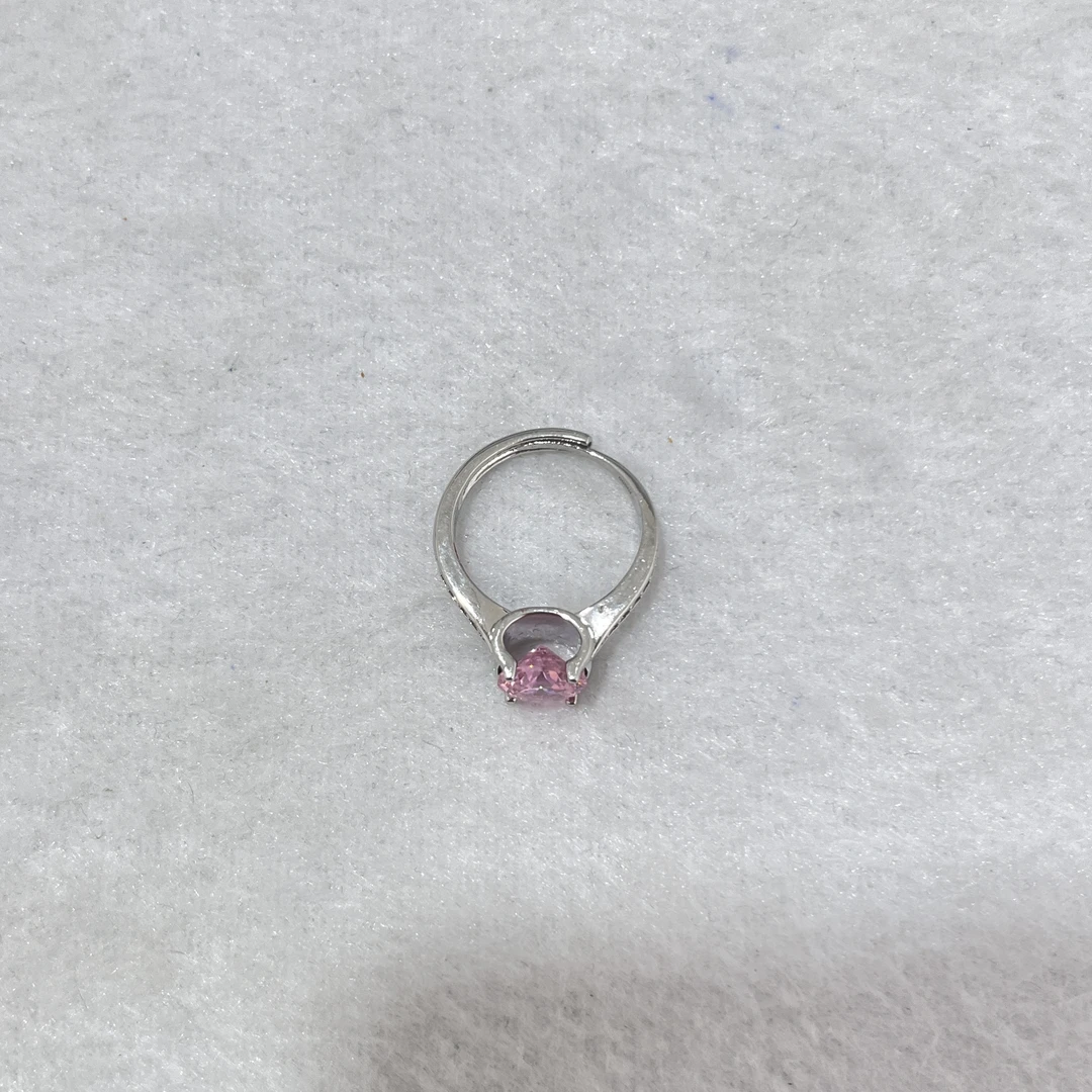 臻选戒指 经典百搭设计粉色戒指JJ65