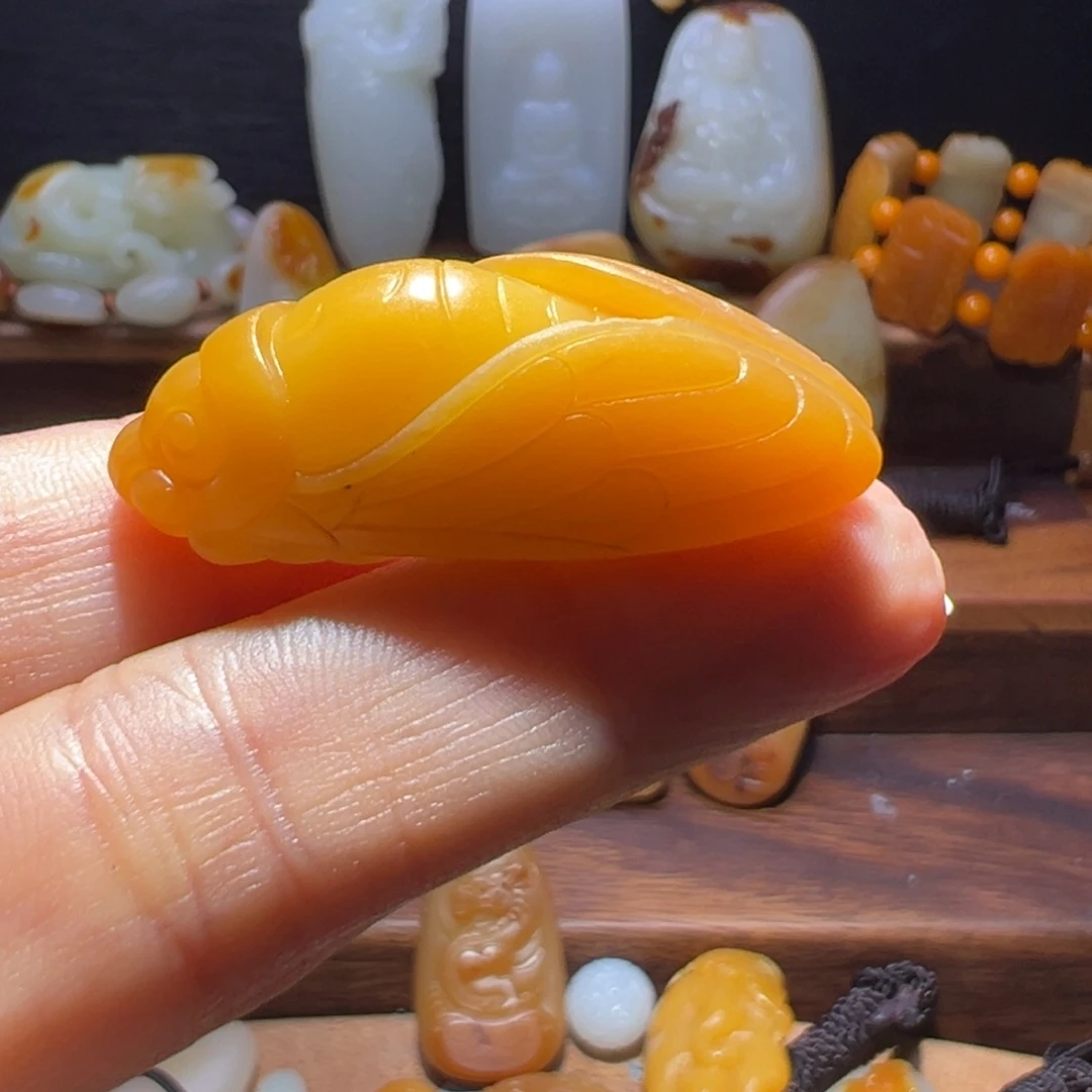 派***其和田玉未镶嵌颈饰