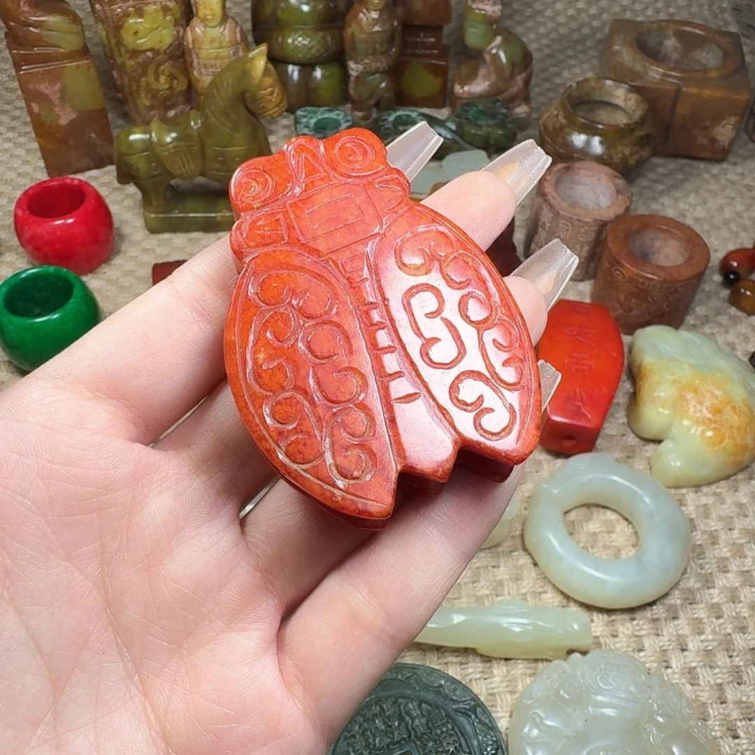 白玉菩提吊坠挂件