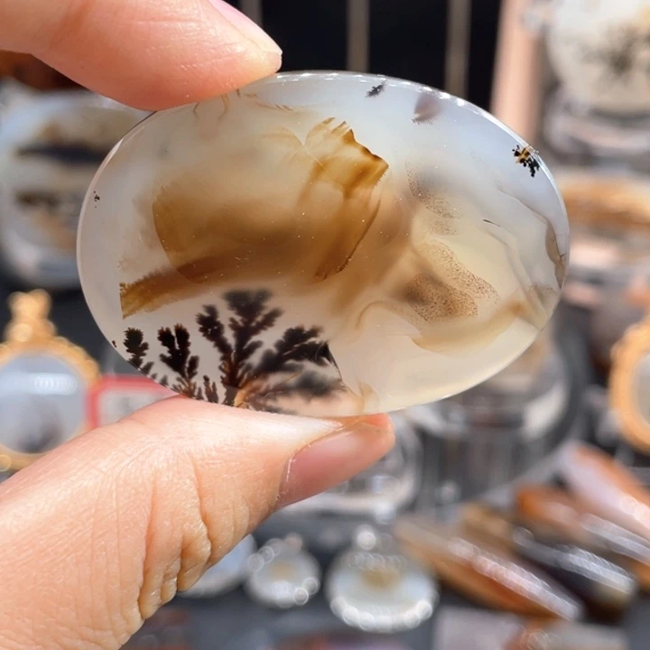 玛瑙/玉髓颈饰合金