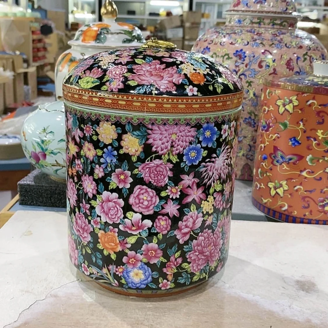 【闪购商品】罐茶叶罐陶瓷茶叶罐