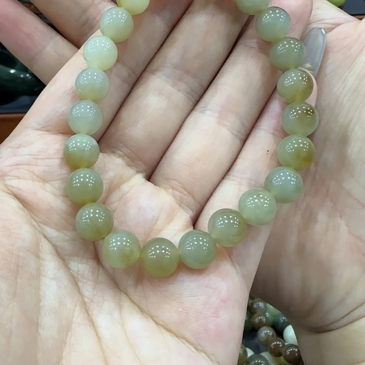 手串未镶嵌和田玉卡8