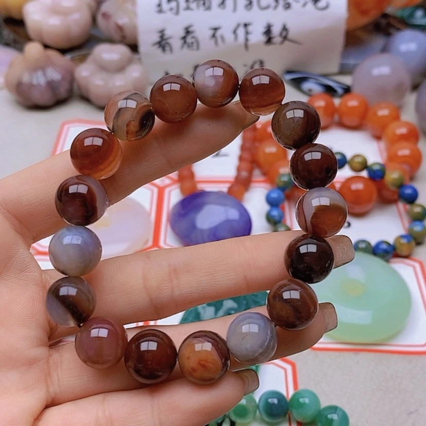 【闪购商品】未镶嵌玛瑙/玉髓珠宝半成品义****¹