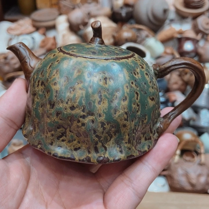 柴烧老岩泥高端茶器