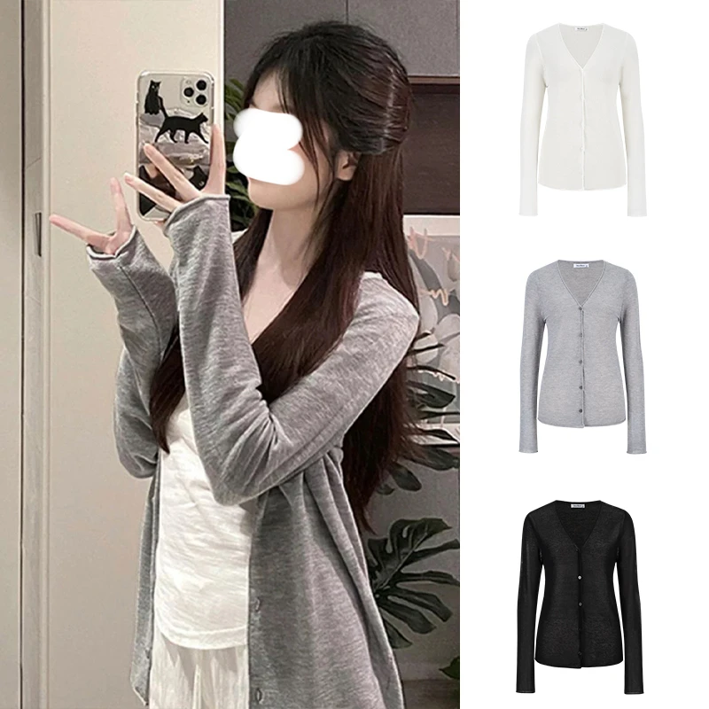 Moses Queen/魔西女王韩系时尚穿搭宽松休闲松弛感女夏季开衫上衣