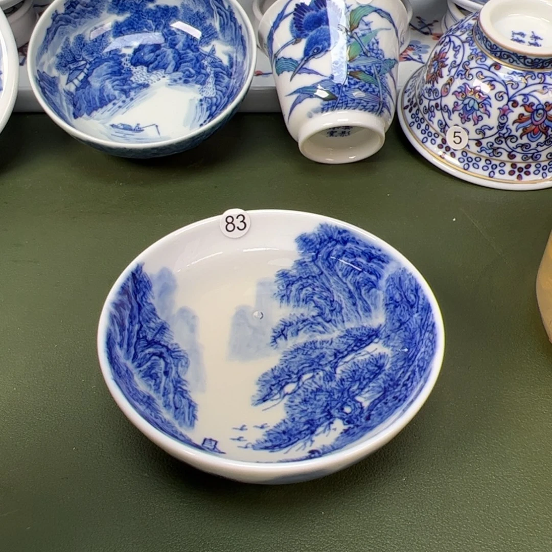陶瓷景德镇纯手工纯手绘茶具木木83