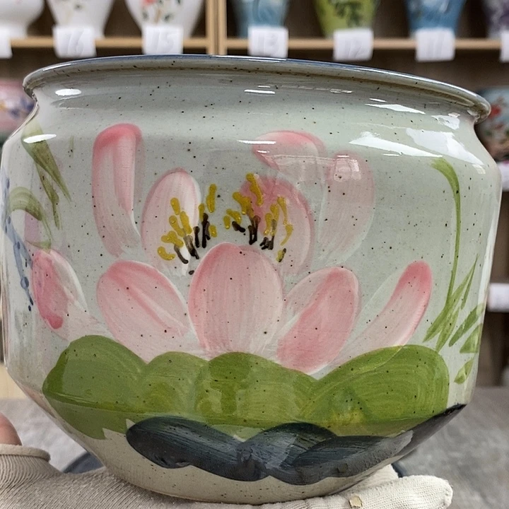 缸13xc景德镇陶瓷花盆