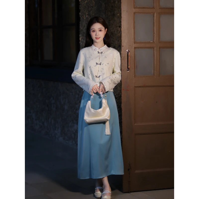 瑶西【木兰辞】单外套巨好看的秋冬新中式