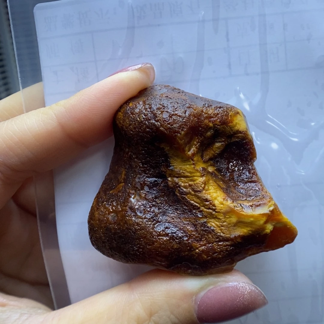 未镶嵌定制蜜蜡郎