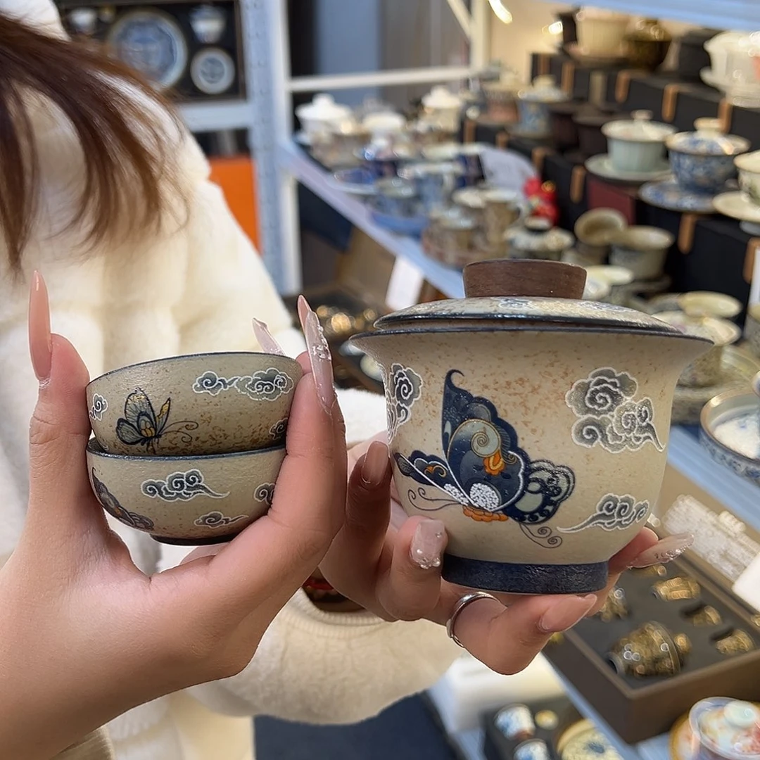 盖碗很漂亮我很喜欢