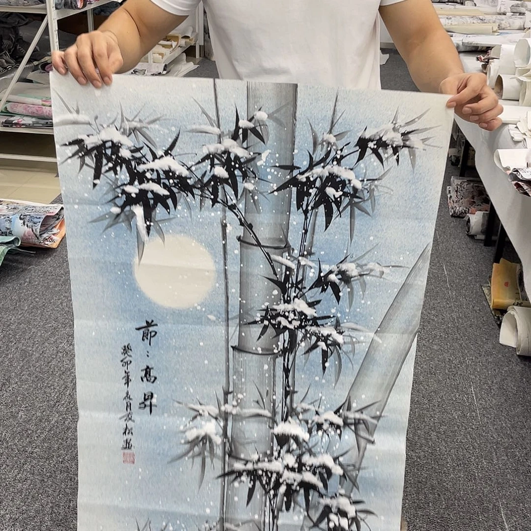 国画纯手绘字画宣纸