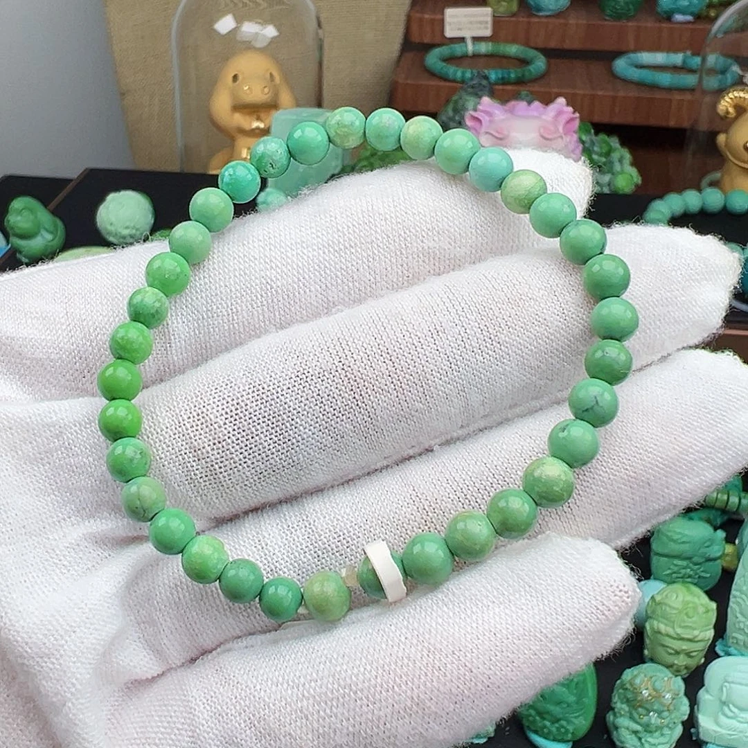 绿松石未镶嵌绿松石主播璐璐