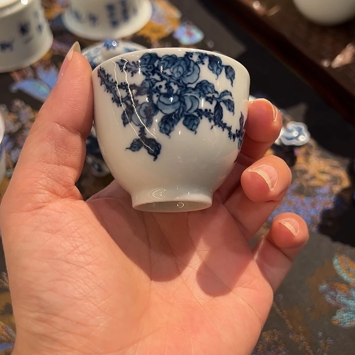 钟家窑柴窑孤品事事如意杯