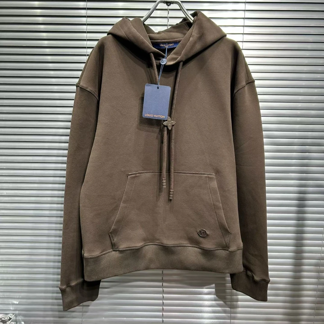 未使用 LouisVuitton/路易威登 爆款下摆金属三花调节扣帽衫/L码
