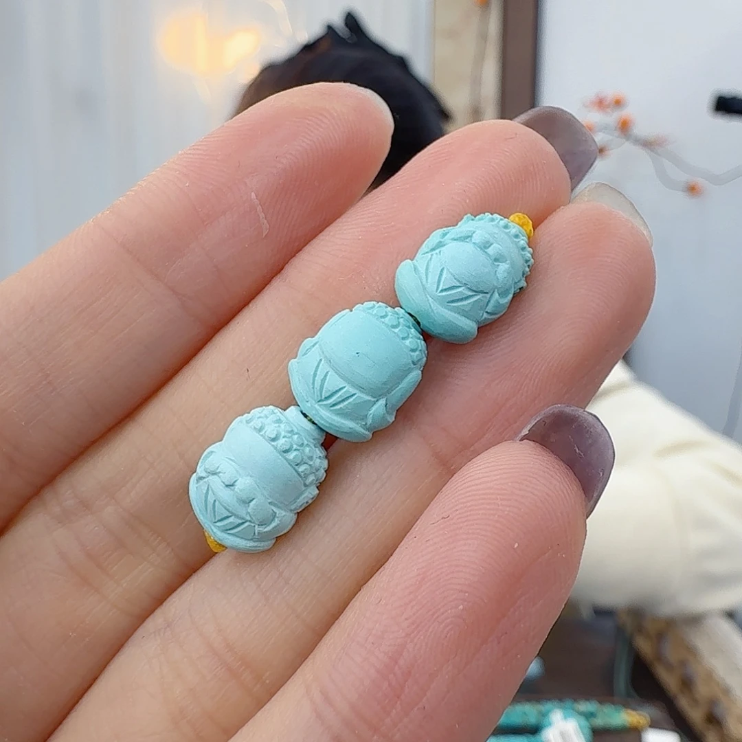 绿松石未镶嵌珠宝半成品