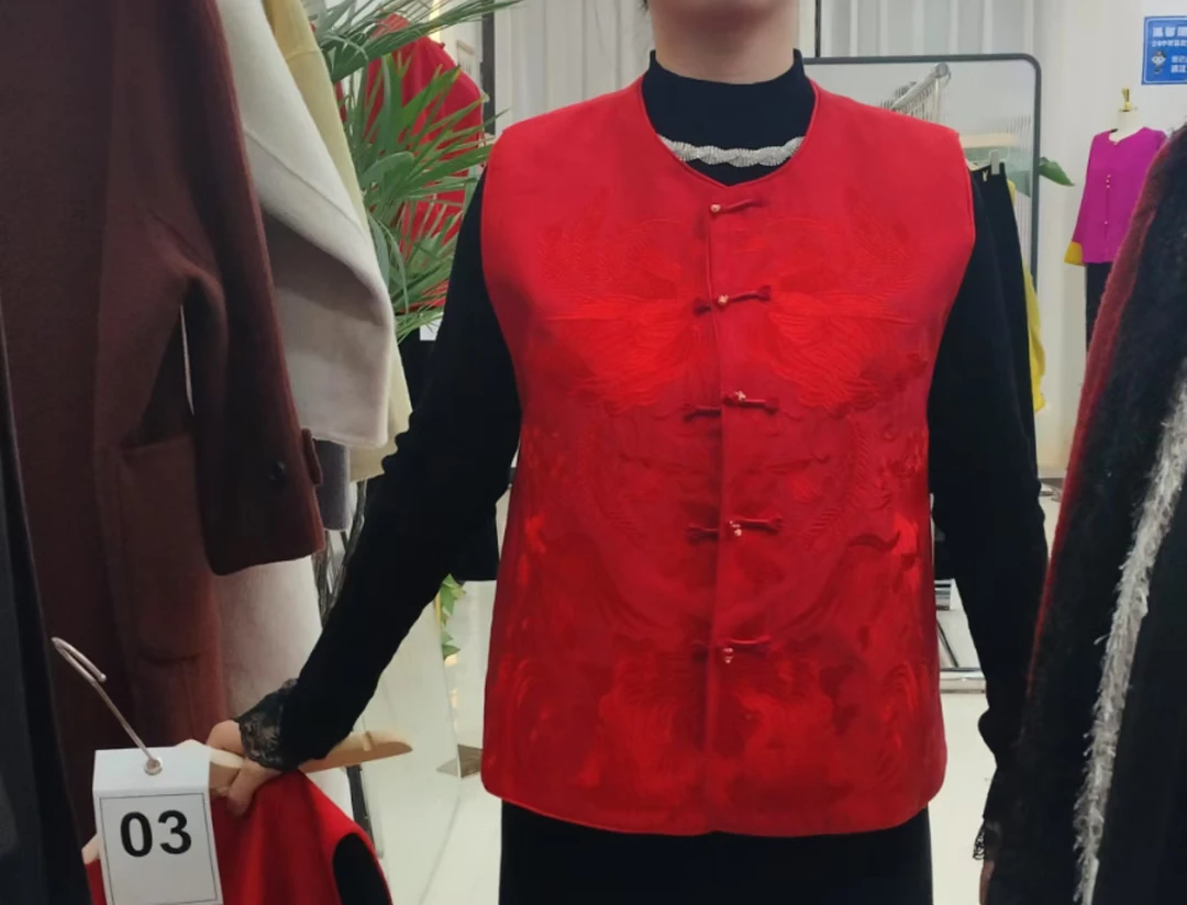 【初心】高级时尚设计风格国风马甲