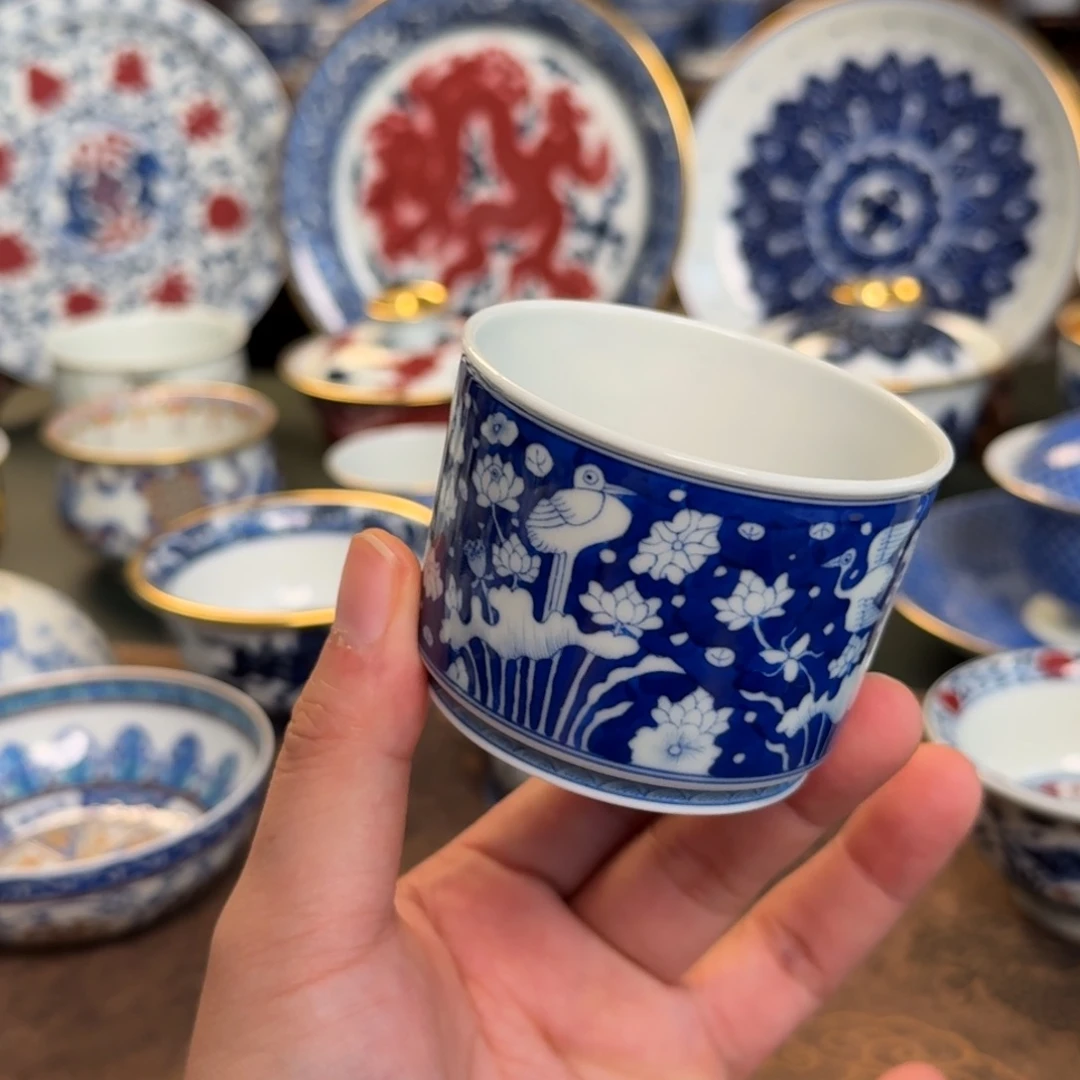 纯手工手绘陶瓷茶具