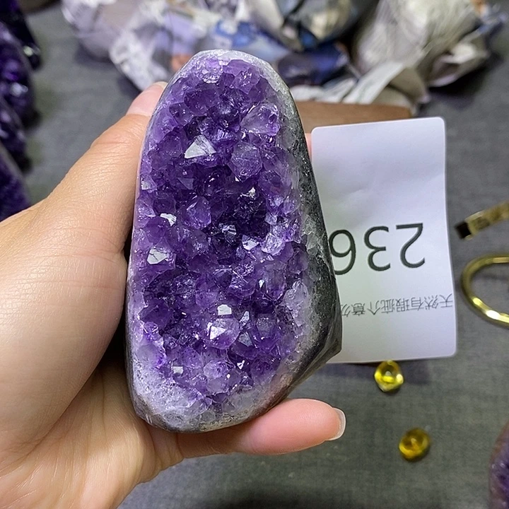 未镶嵌珠宝半成品紫晶