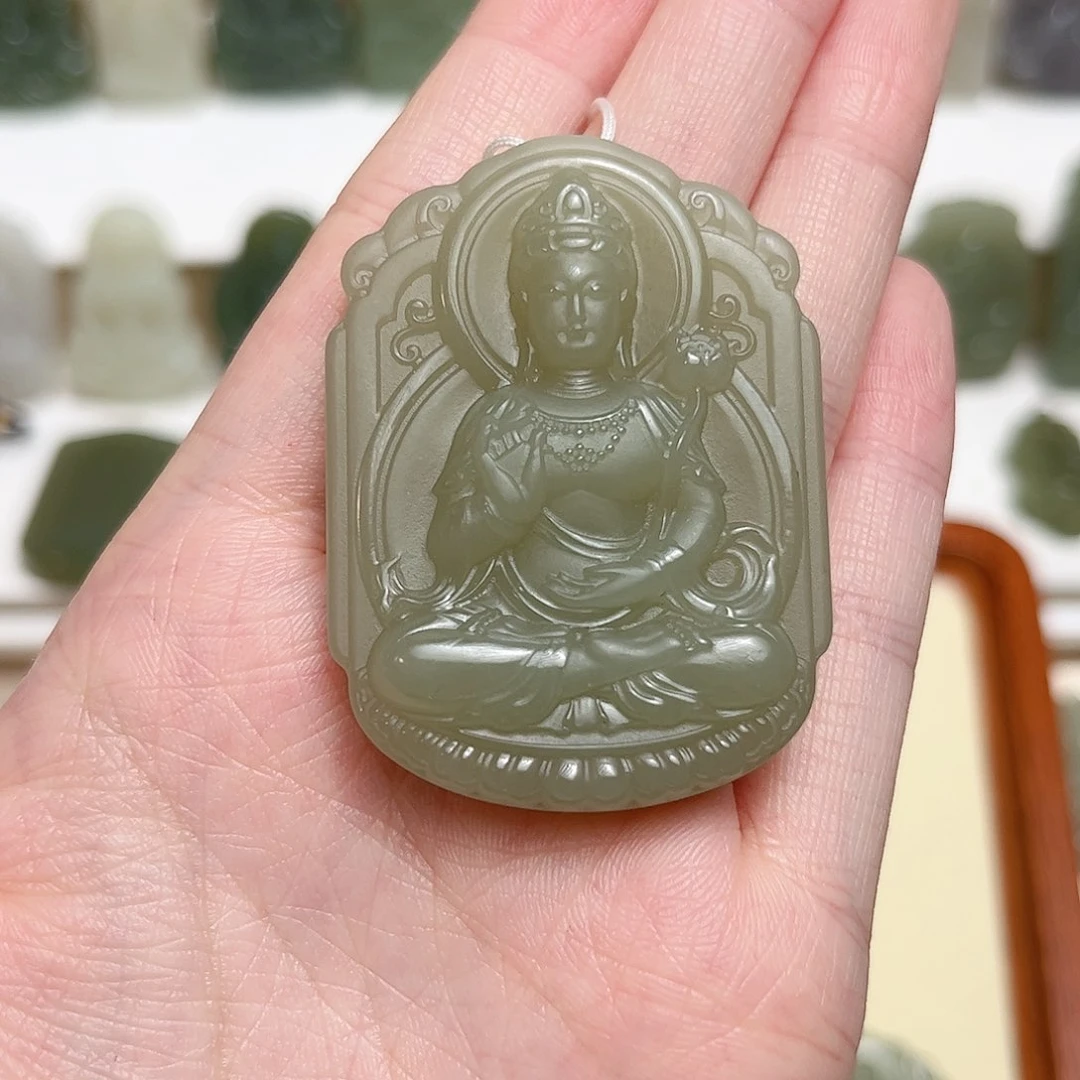 和田玉颈饰未镶嵌乐*