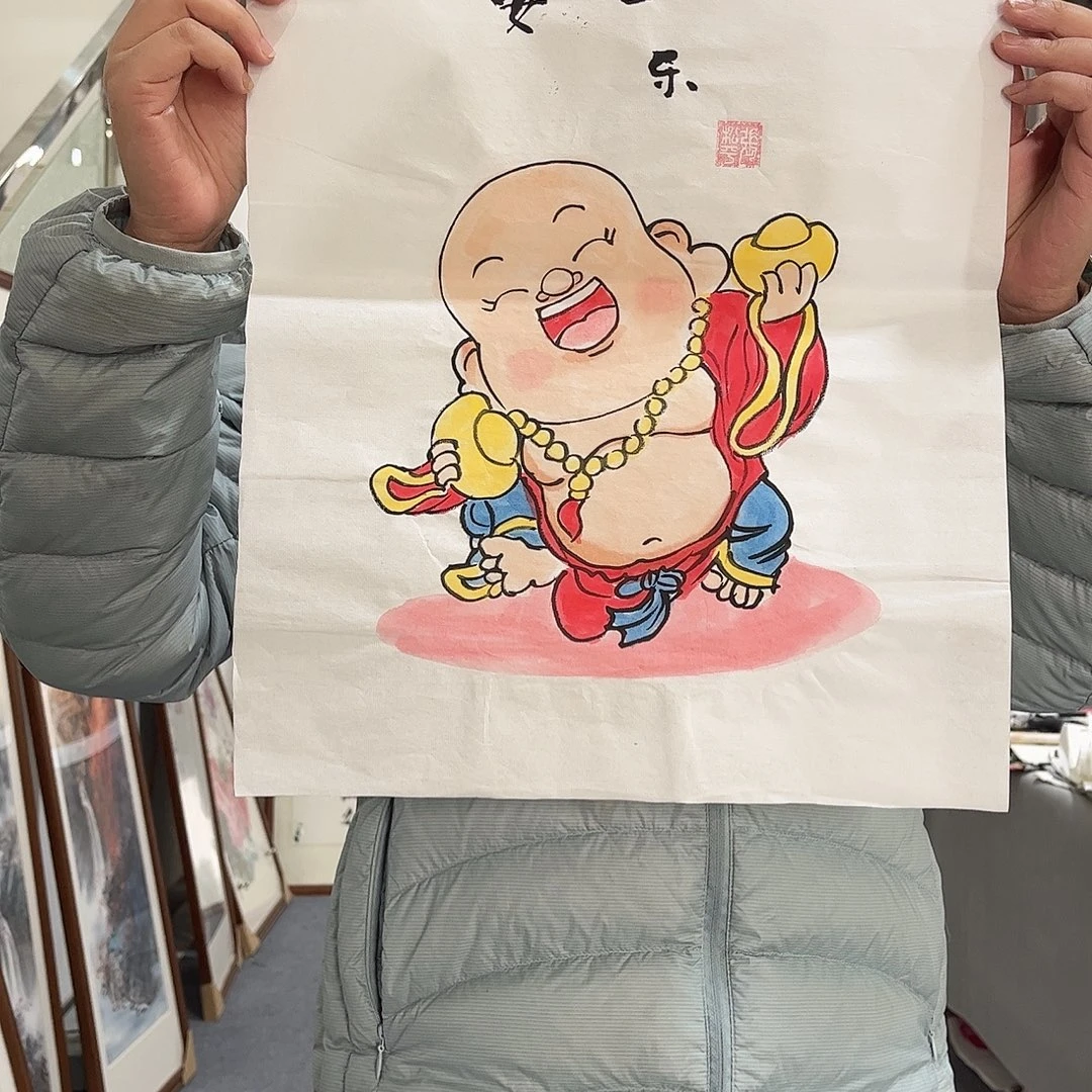 国画国画作品任发