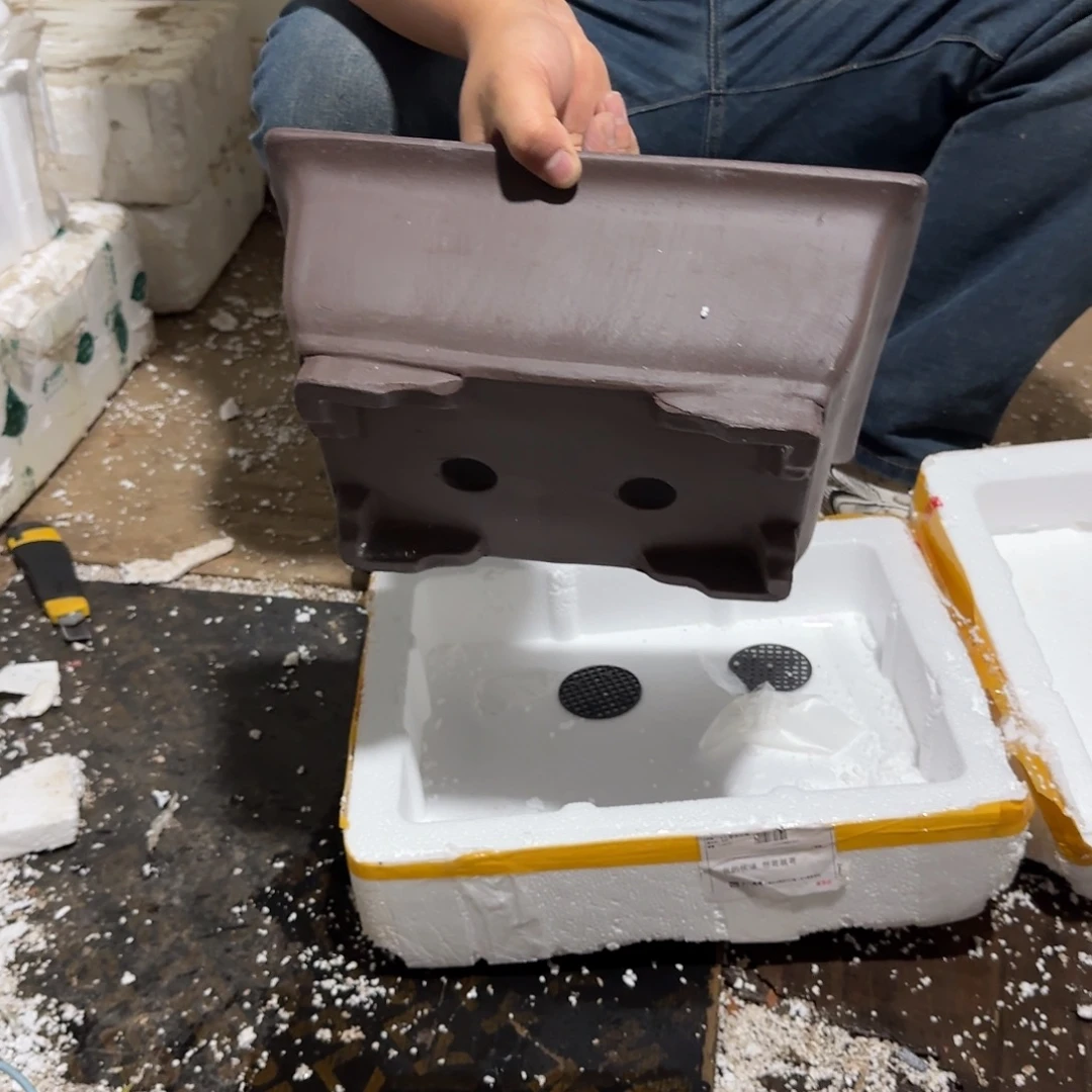 花盆紫砂口径26.18.10口径