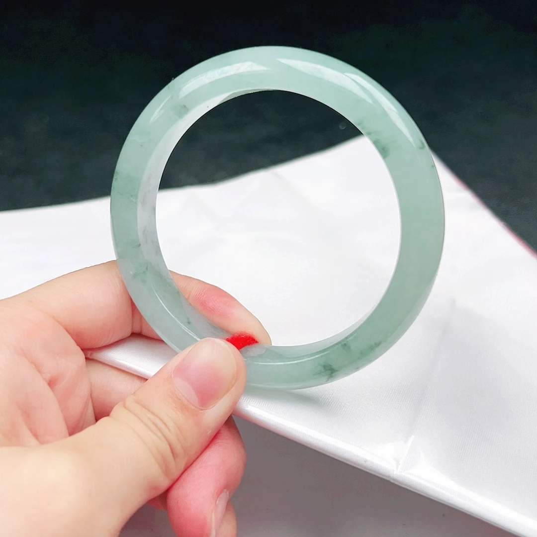 翡翠未镶嵌手镯b0331-21