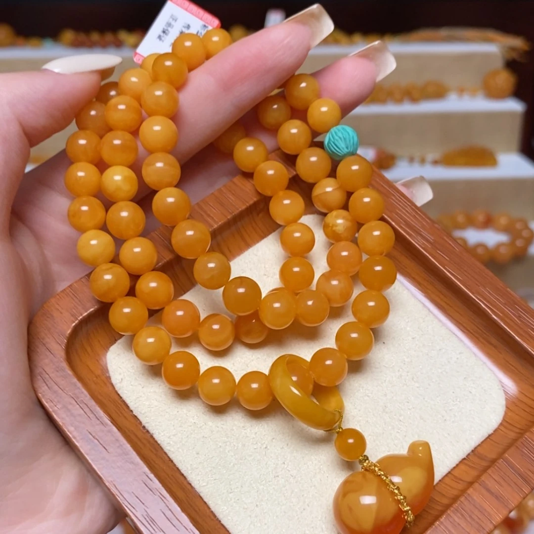 【闪购商品】未镶嵌蜜蜡手链手串