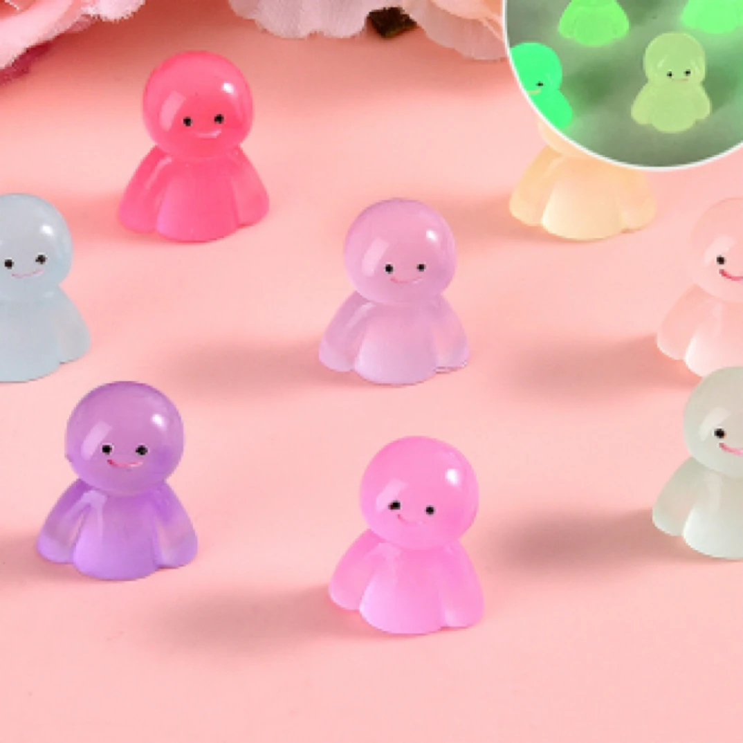 「晴天娃娃!」Meow" 喵家 夜光迷你立体摆件可爱DIY卡通玩具手工