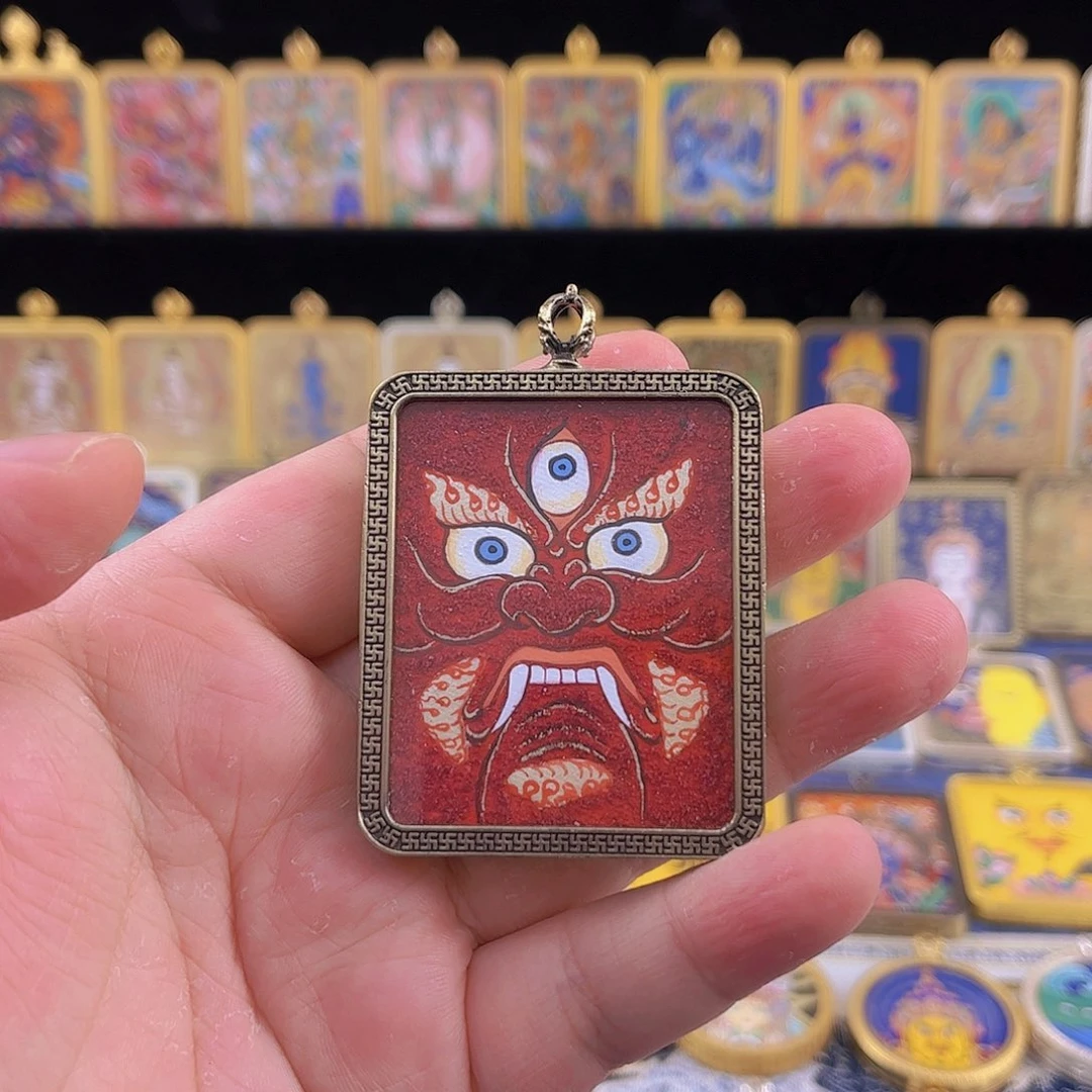 青海热贡纯手绘唐卡