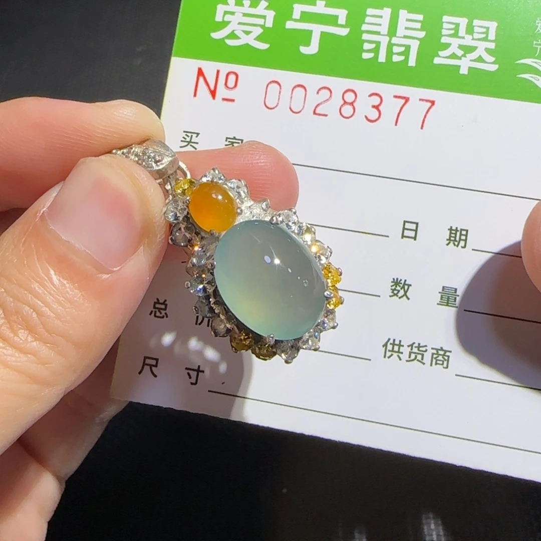 云***轻翡翠未镶嵌戒指翡翠