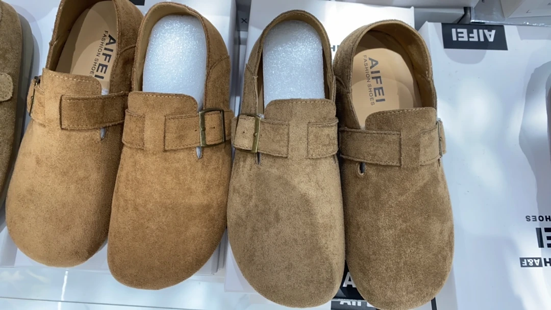 902 复古时尚平底勃肯鞋