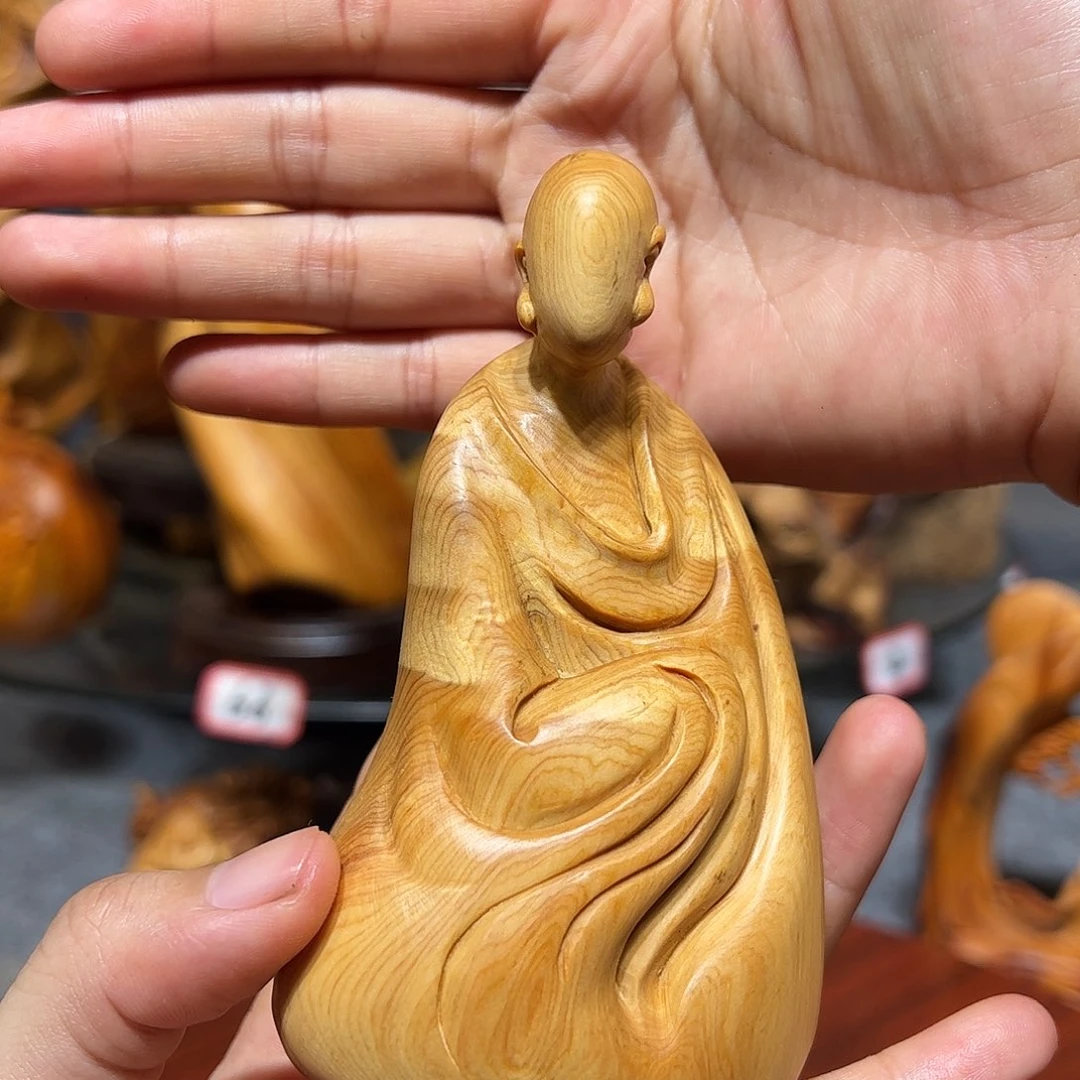 柏木崖柏木手把件摆件