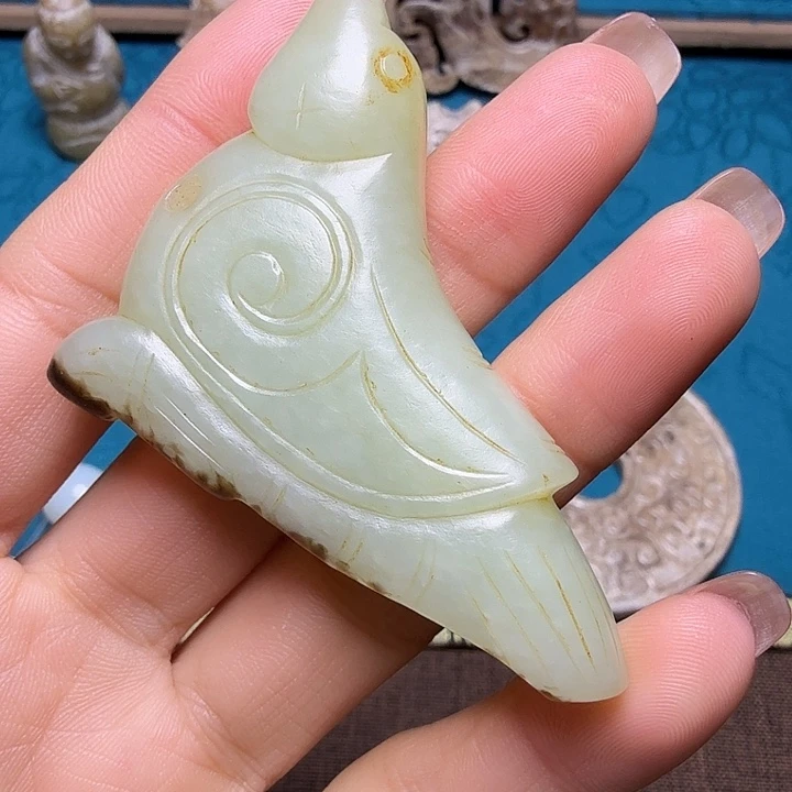 #***$和田玉（糖玉）未镶嵌颈饰