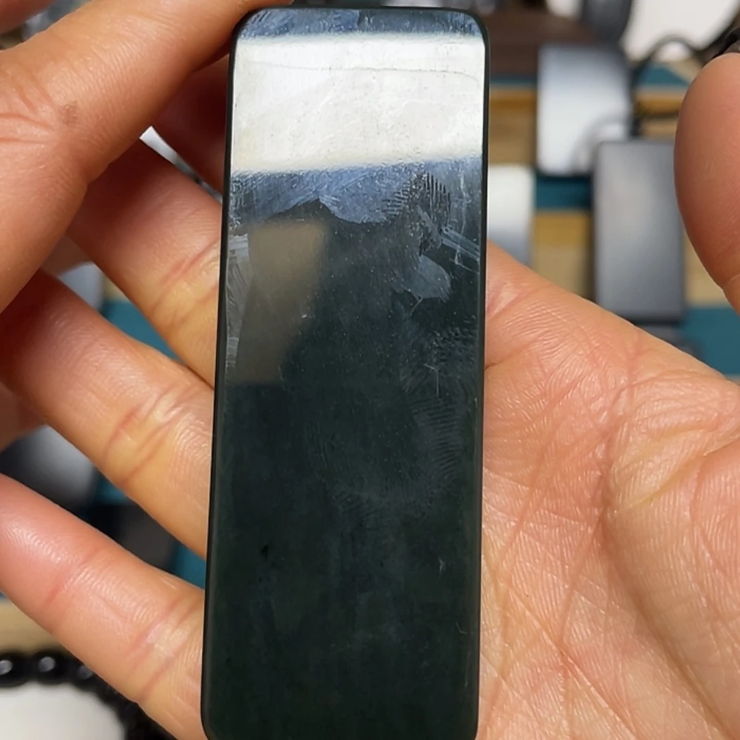 【闪购商品】和田玉（青玉）吊坠(不含链)未镶嵌包容