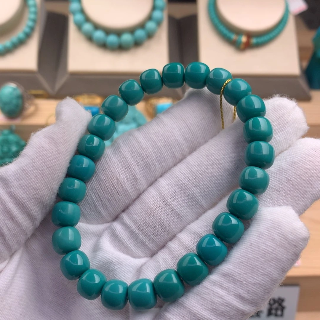 未镶嵌绿松石珠宝奇石8.7