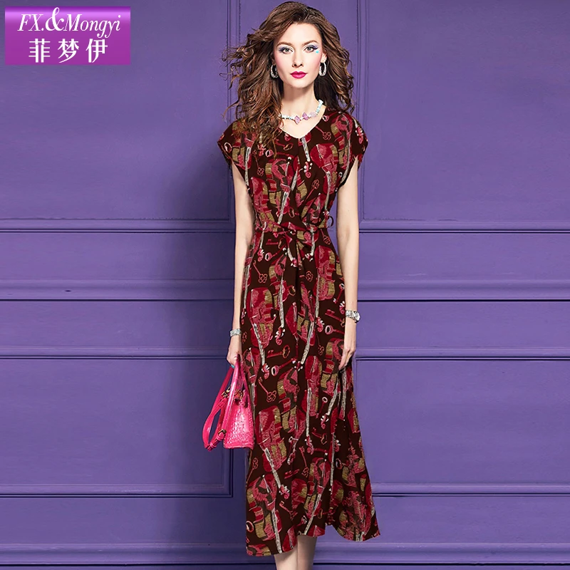 菲梦伊新款时尚连衣裙FXXL1527