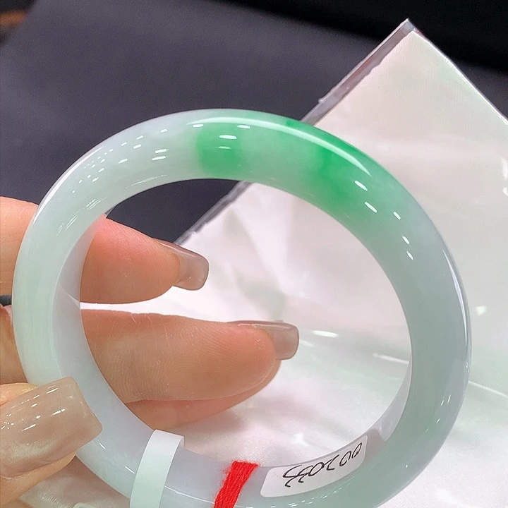 未镶嵌手镯翡翠正圈56