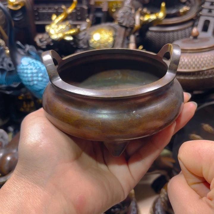 铜器摆件收收藏藏