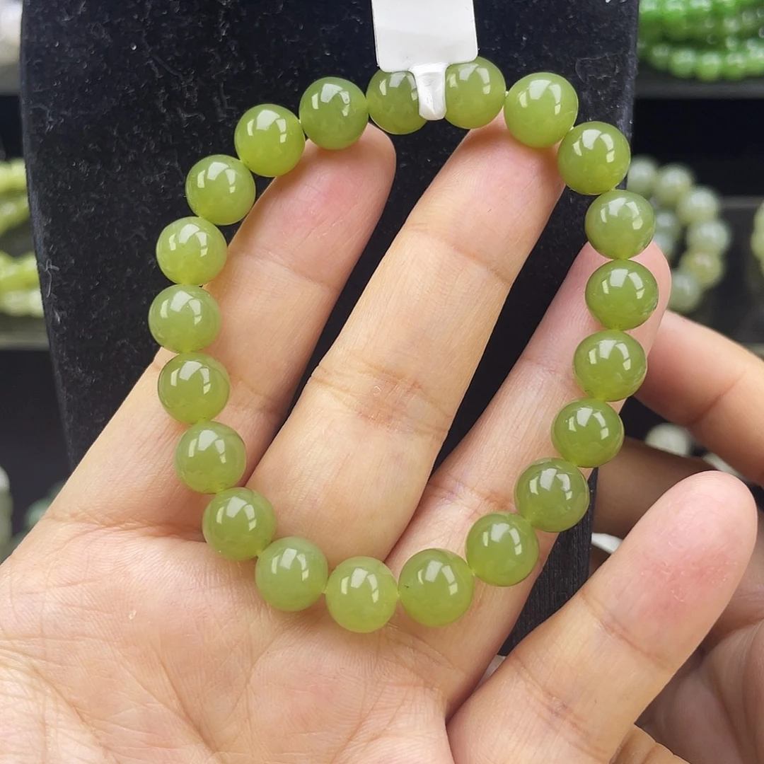 和田玉未镶嵌手链3