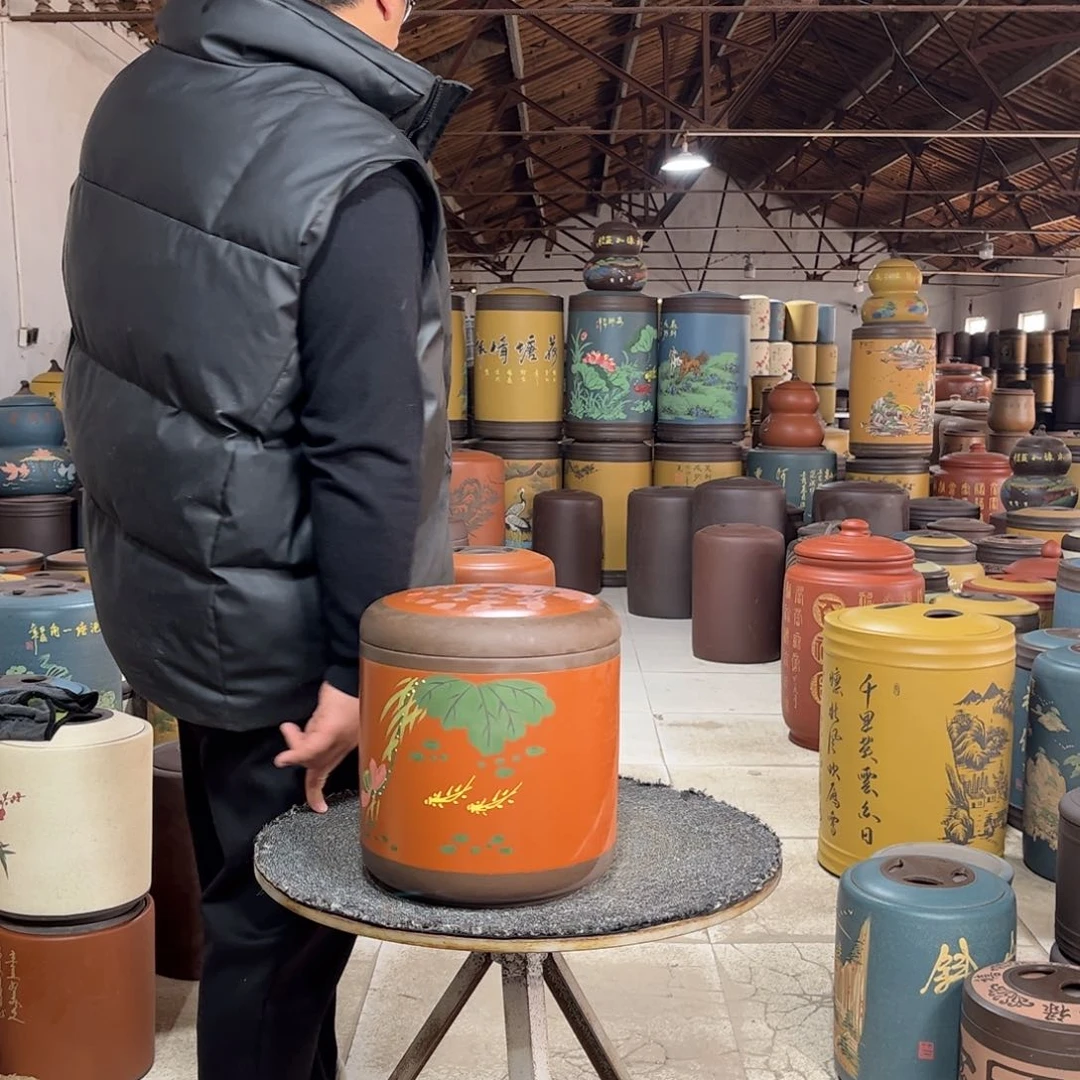 紫砂茶叶罐茶叶罐