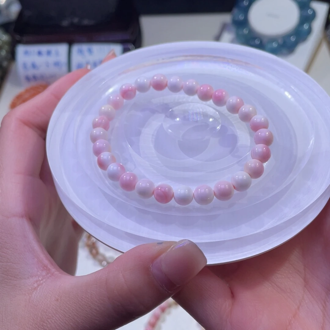 未镶嵌手链水晶6+