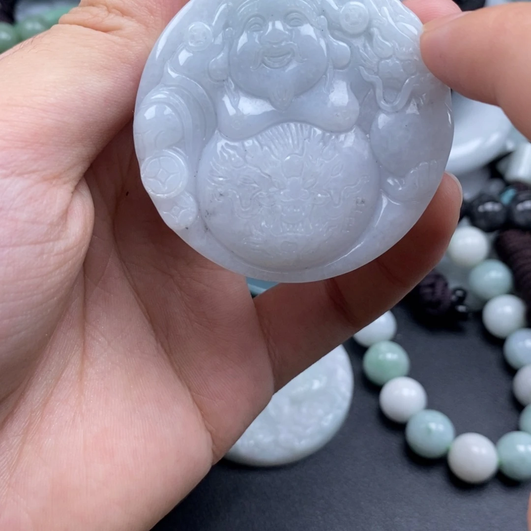 吊坠(不含链)未镶嵌翡翠1