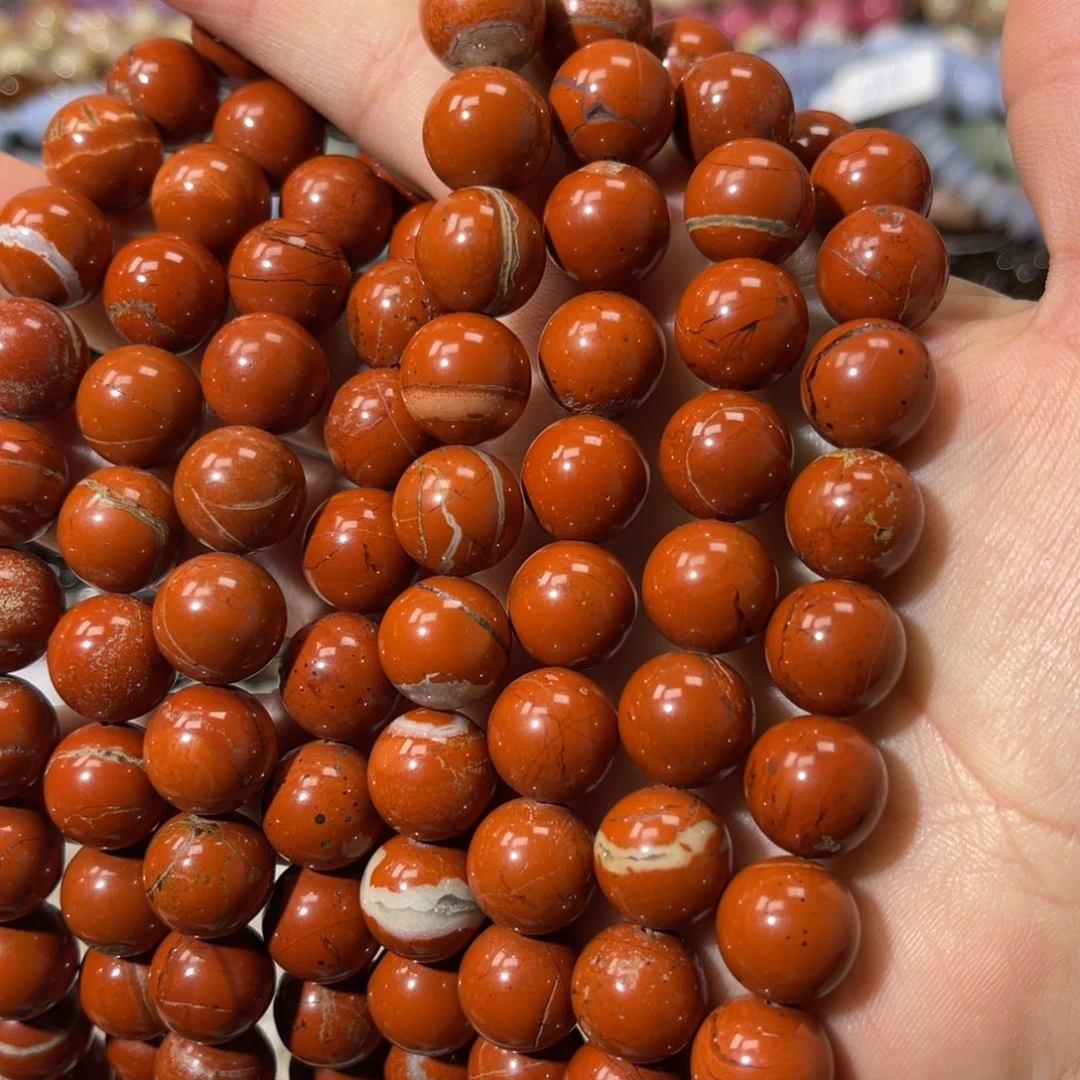 玛瑙/玉髓散珠红石卡12