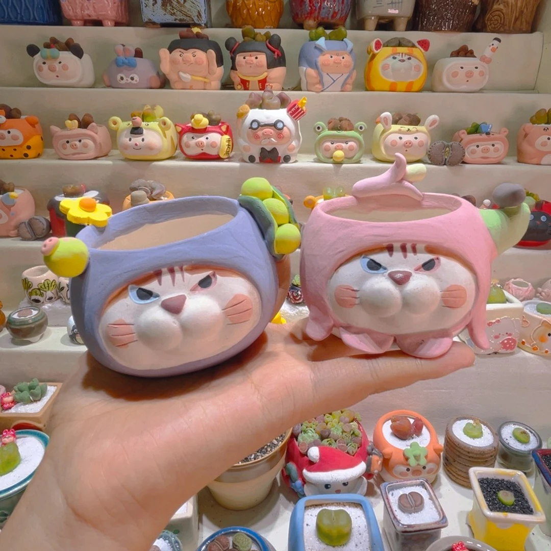 267纯手工制作盆盆45一个