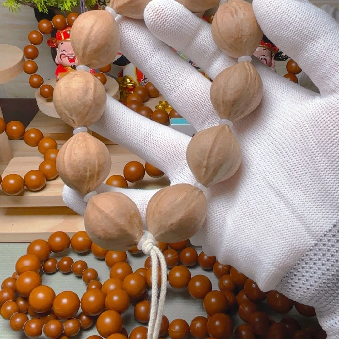 橄榄核手串/手链23  28德庆王素核