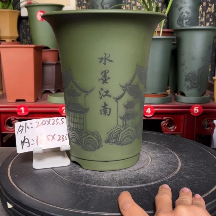 梦***.紫砂花盆紫砂花盆