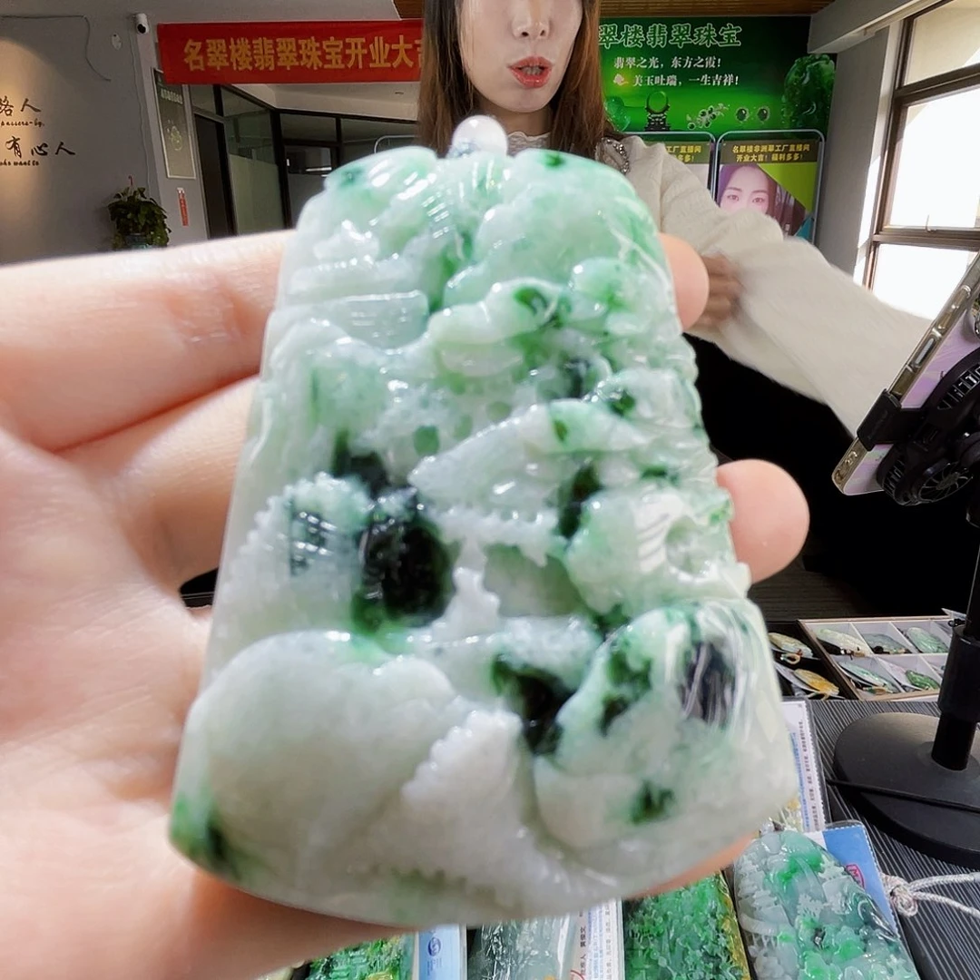 颈饰未镶嵌翡翠翡翠